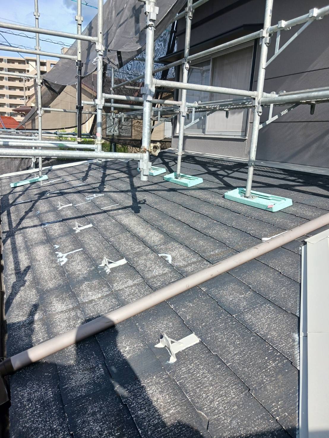 屋根塗装 下塗り