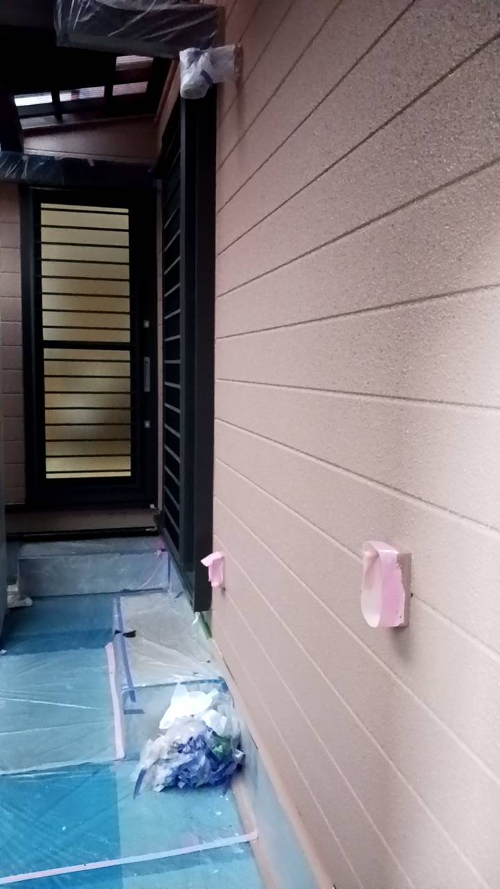 外壁塗装の様子2