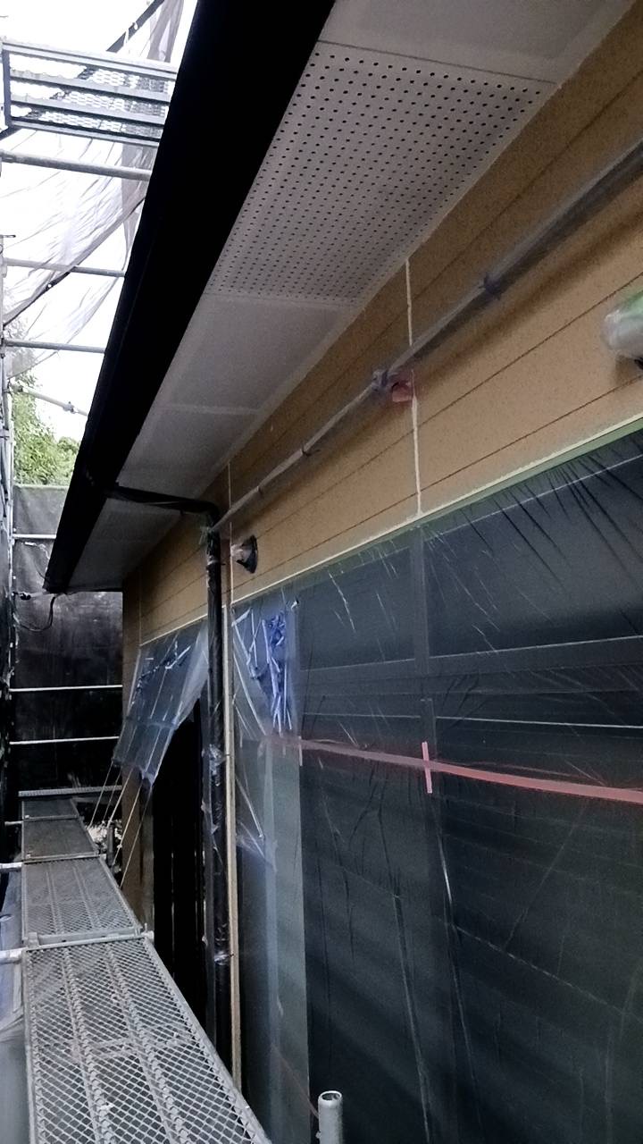 樋・水切り・軒天の様子1